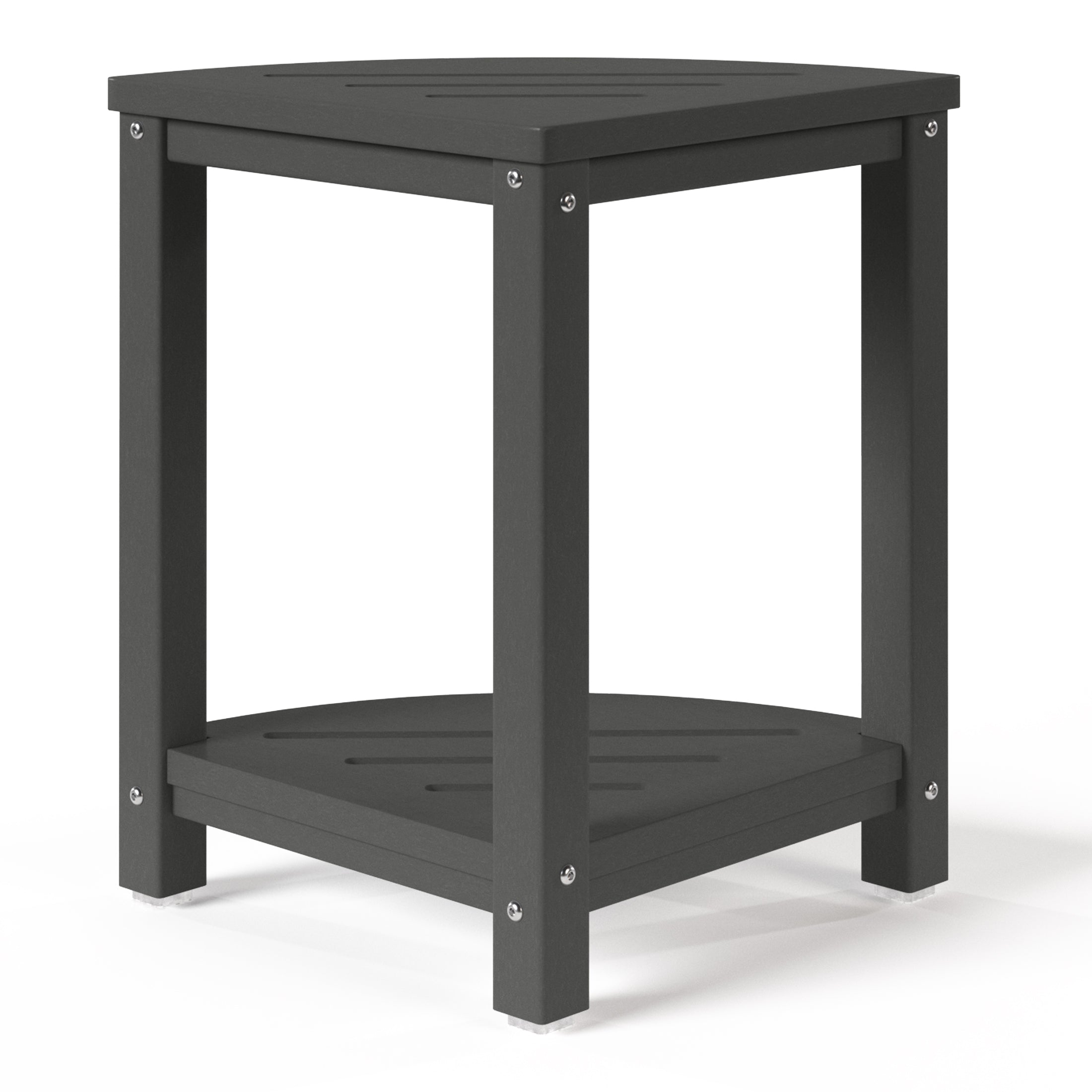 Sage HDPE Plastic Waterproof Shower Corner Bench