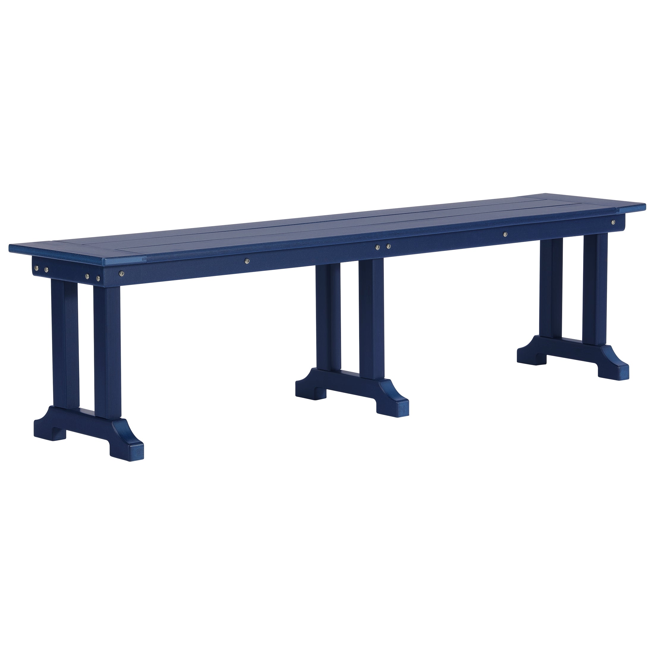 Ashore 6 Piece Outdoor Patio Dining Table and Armchair Dining Bench Set