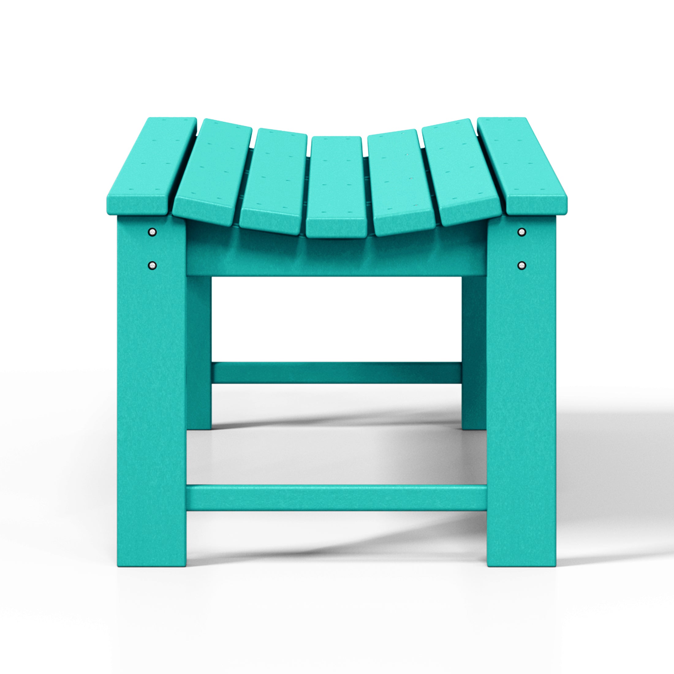 Malibu 48" length backless Poly Wood Outdoor / Garden bench