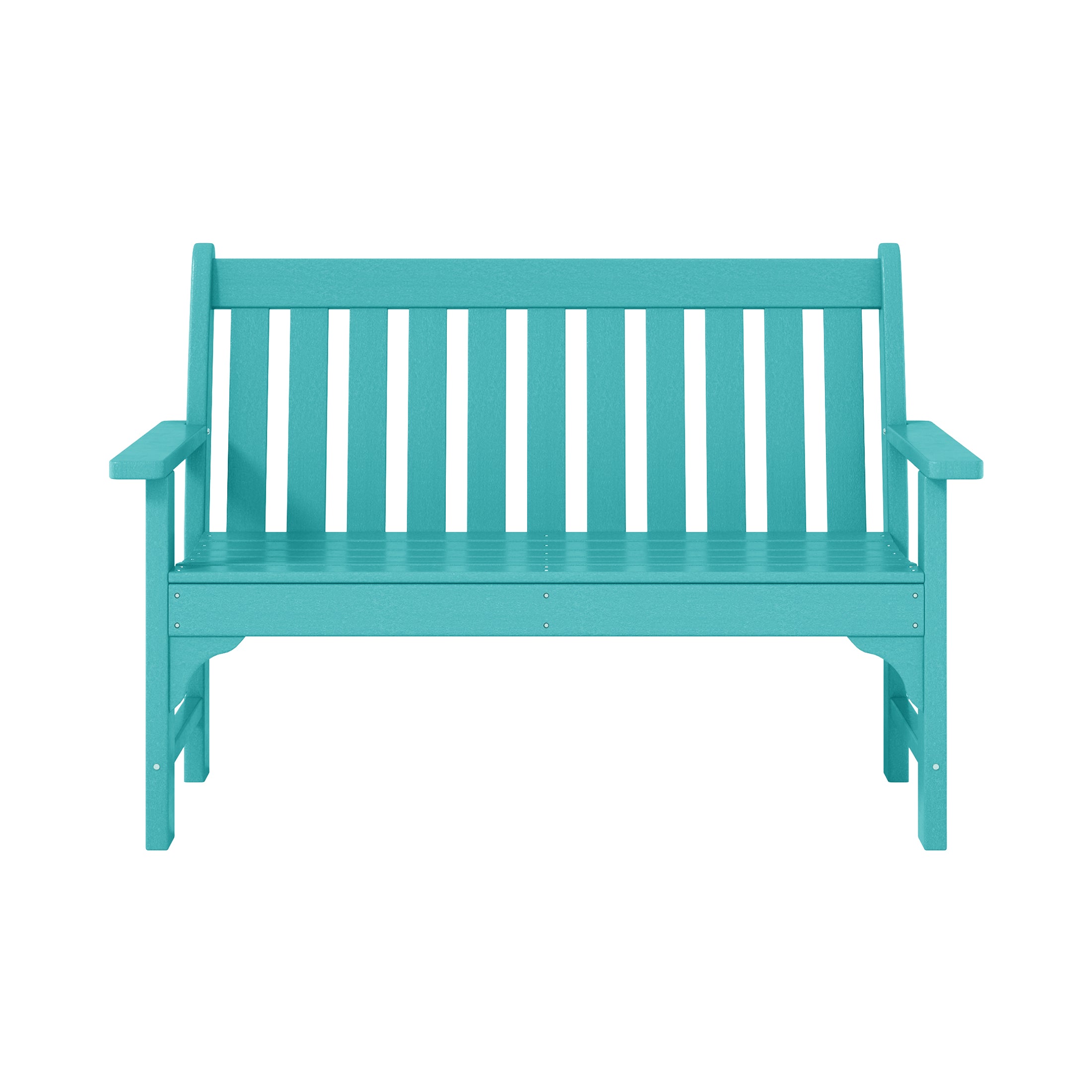 Malibu 3-Piece HDPE Outdoor Patio Furniture Couch and Coffee Table Set