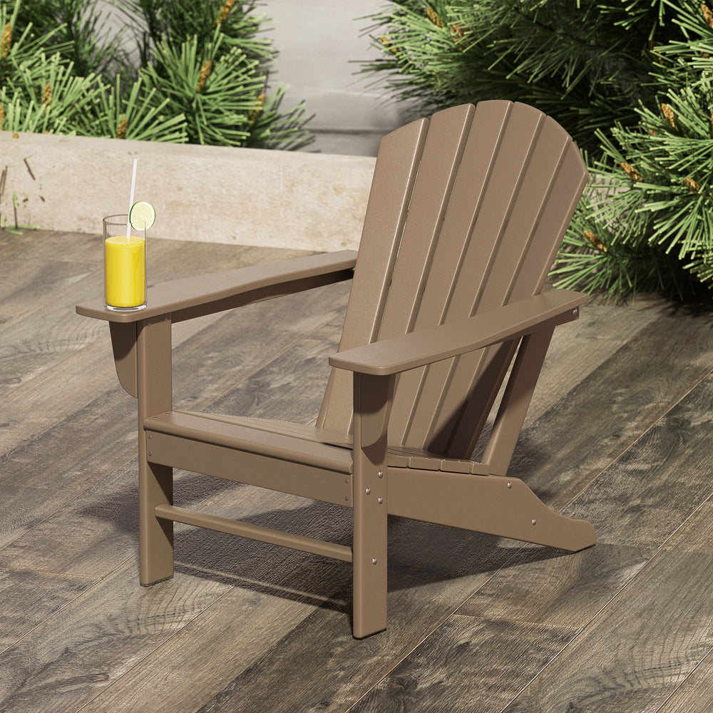 Dylan HDPE Outdoor Patio Adirondack Chair