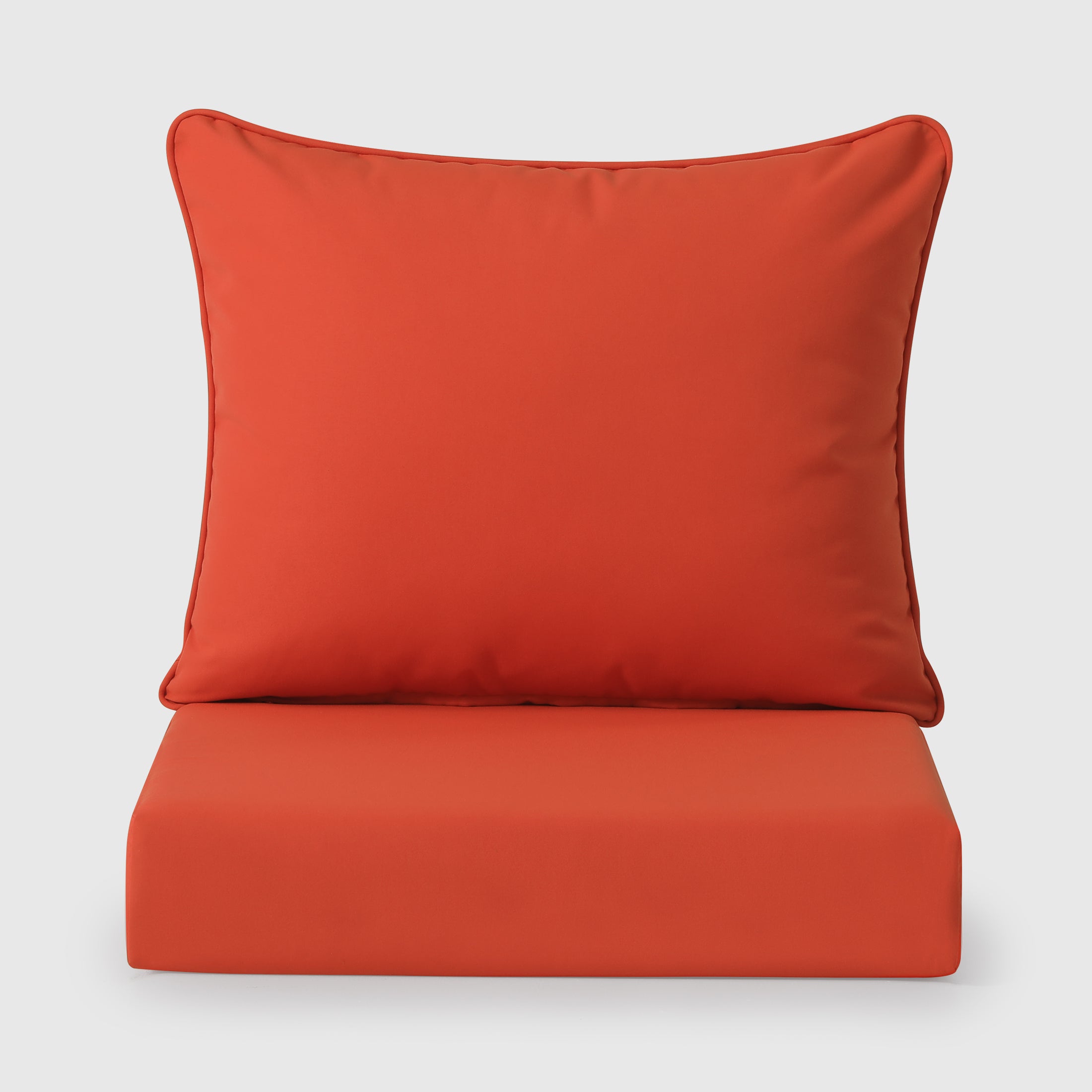 Avalon Outdoor 6-Piece Modular Sectional Patio Furniture Sofa Set in White Frame