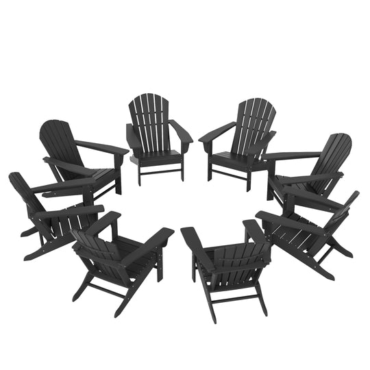 Dylan Outdoor Adirondack Chair (Set of 8)