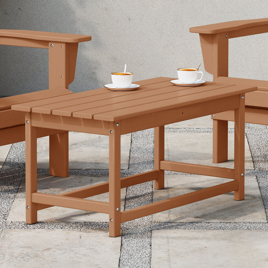 Malibu 35" length outdoor Coffee table for Adirondack chair