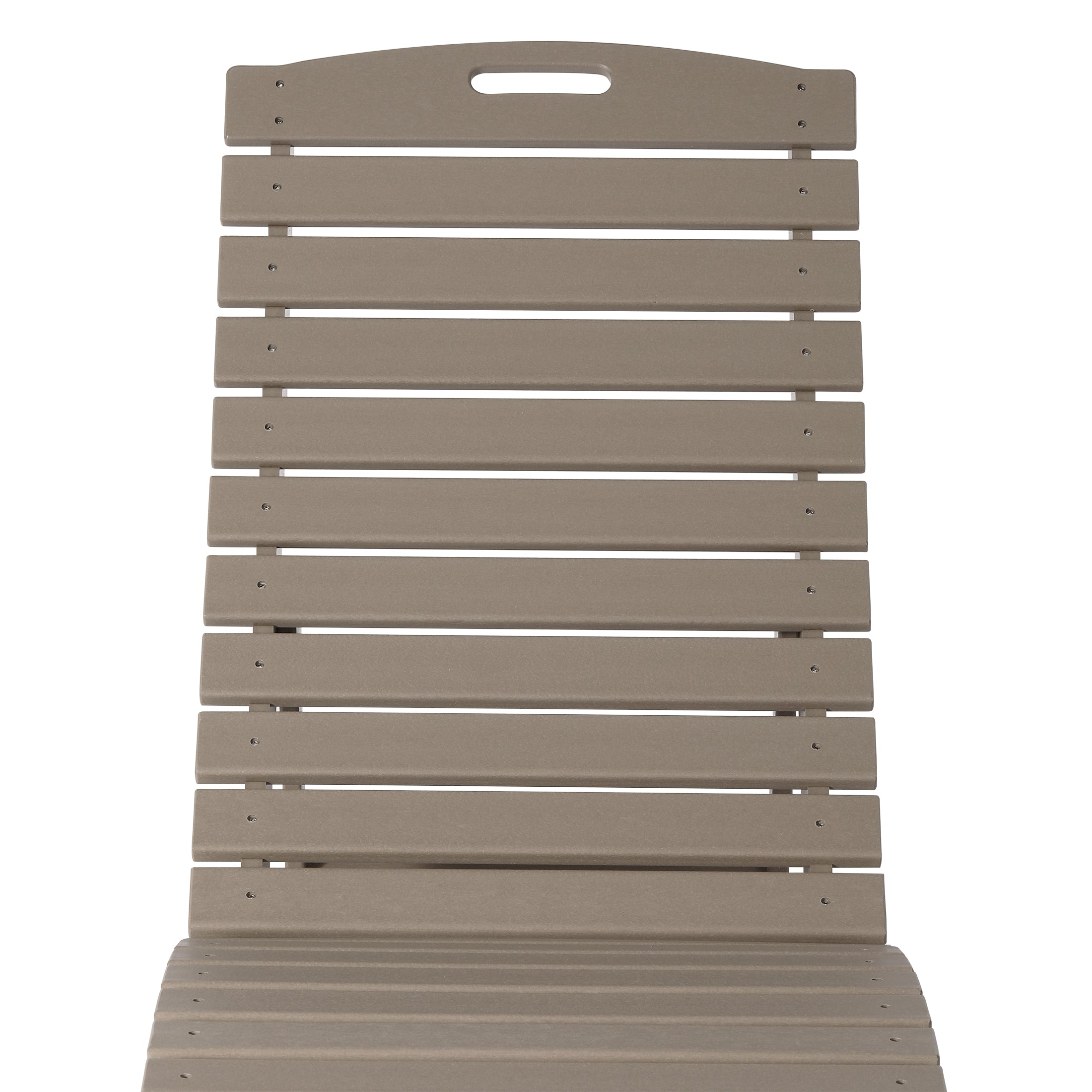 Outdoor HDPE In-Pool Patio Chaise Lounge Chair With Wheels