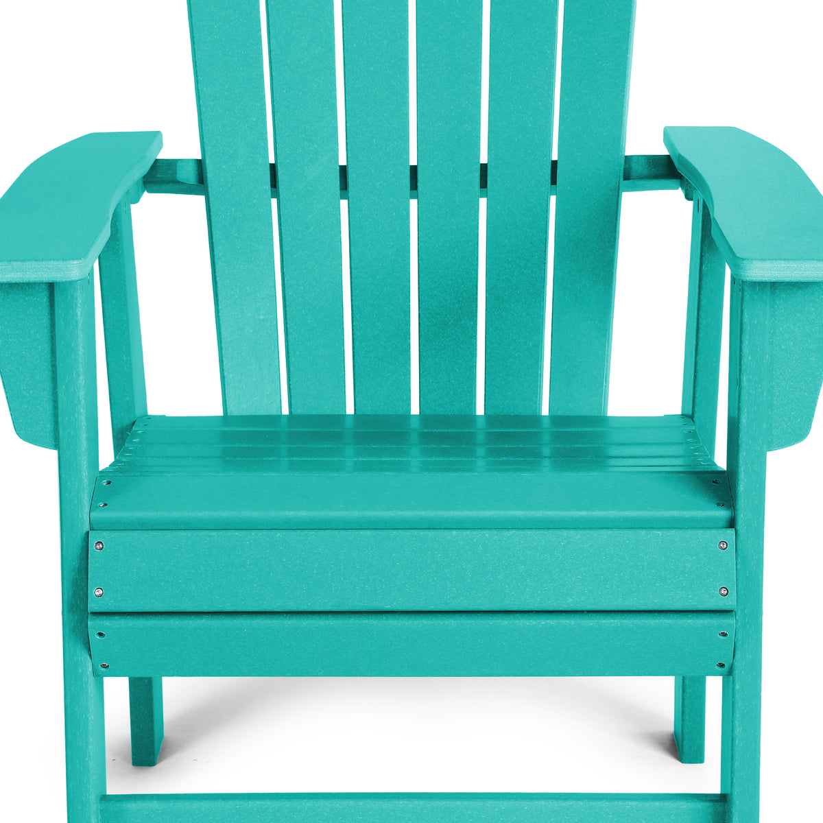 Dylan Outdoor Patio Shell-back Adirondack Dining Chair Weather Resistant