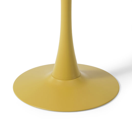 Playa 23.5" Round Outdoor Indoor Metal Cocktail Dining Table