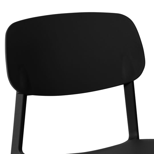 Playa Modern Stackable Polypropylene Plastic Patio Dining Chair (Set of 2)