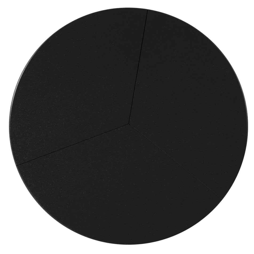 Pacifica HDPE Plastic Outdoor Round Adirondack Patio Side Table