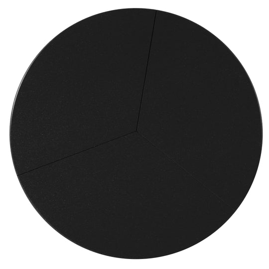 Pacifica HDPE Plastic Outdoor Round Adirondack Patio Side Table