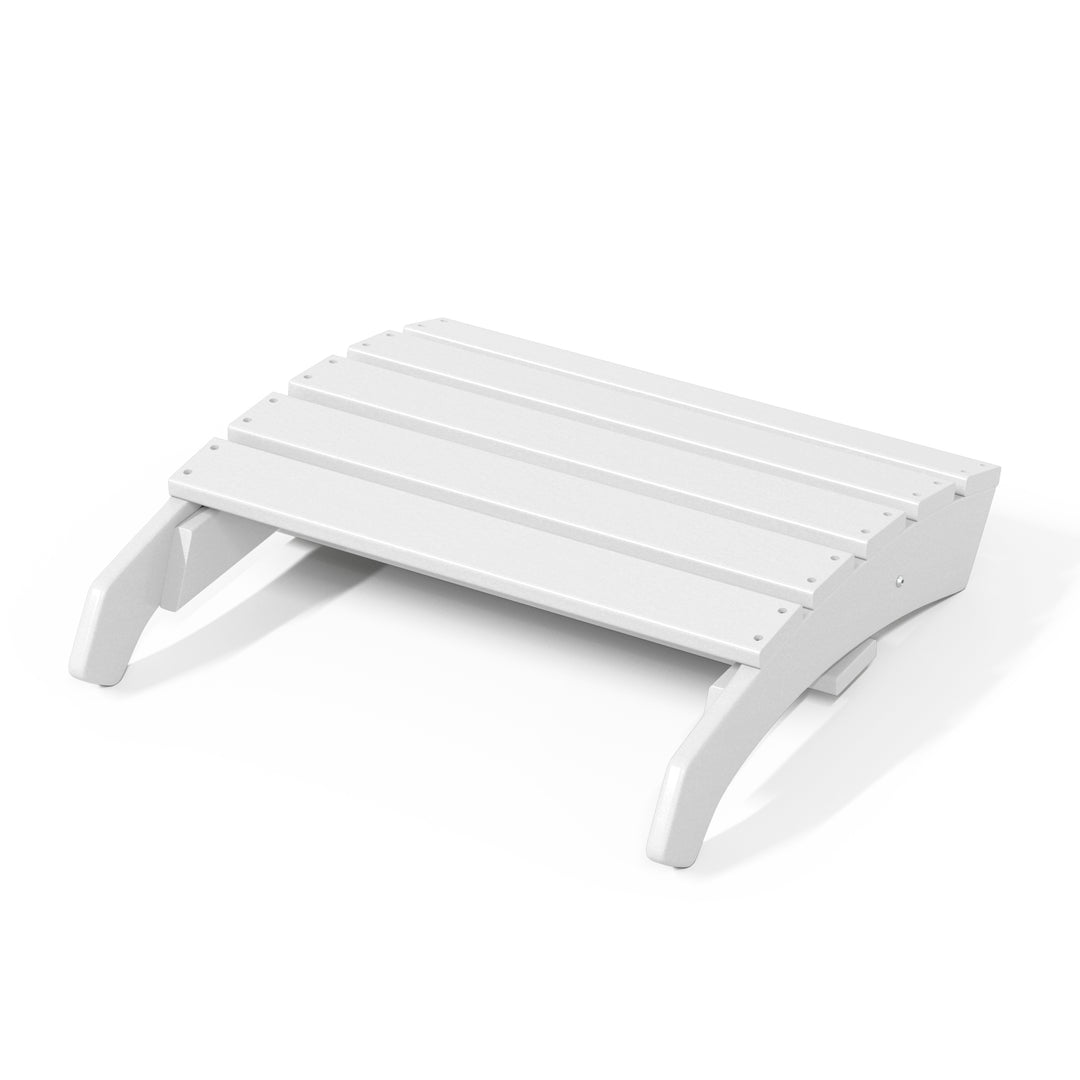 Dylan Outdoor Adirondack Chair With Ottoman And Side Table 3-Piece Set