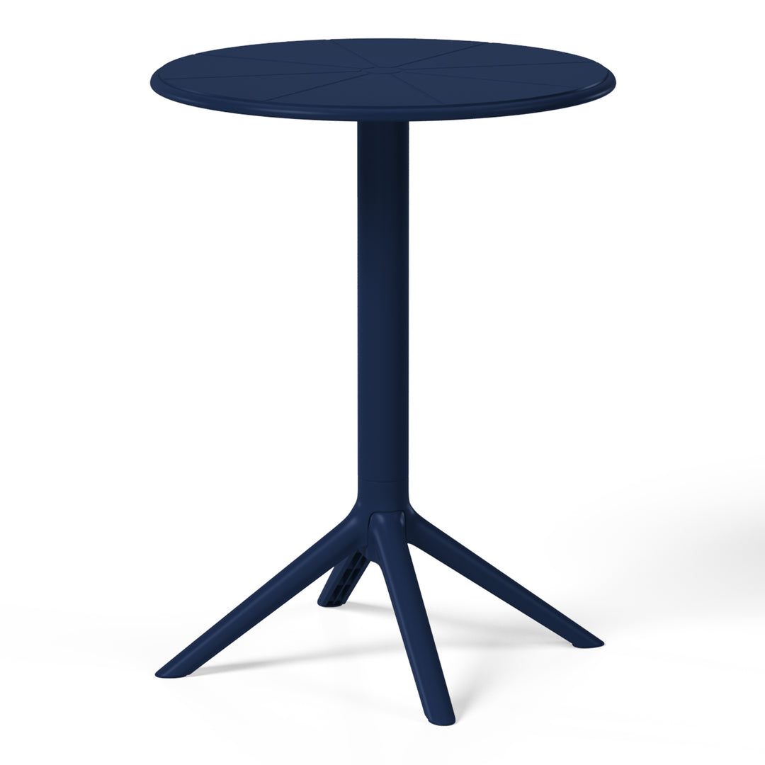 Playa 3-Piece Outdoor Resin Patio Bistro Set with Stackable Patio Dining Chairs