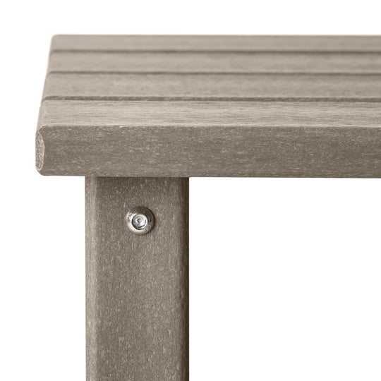 Malibu 14" square outdoor Side table for Adirondack chair