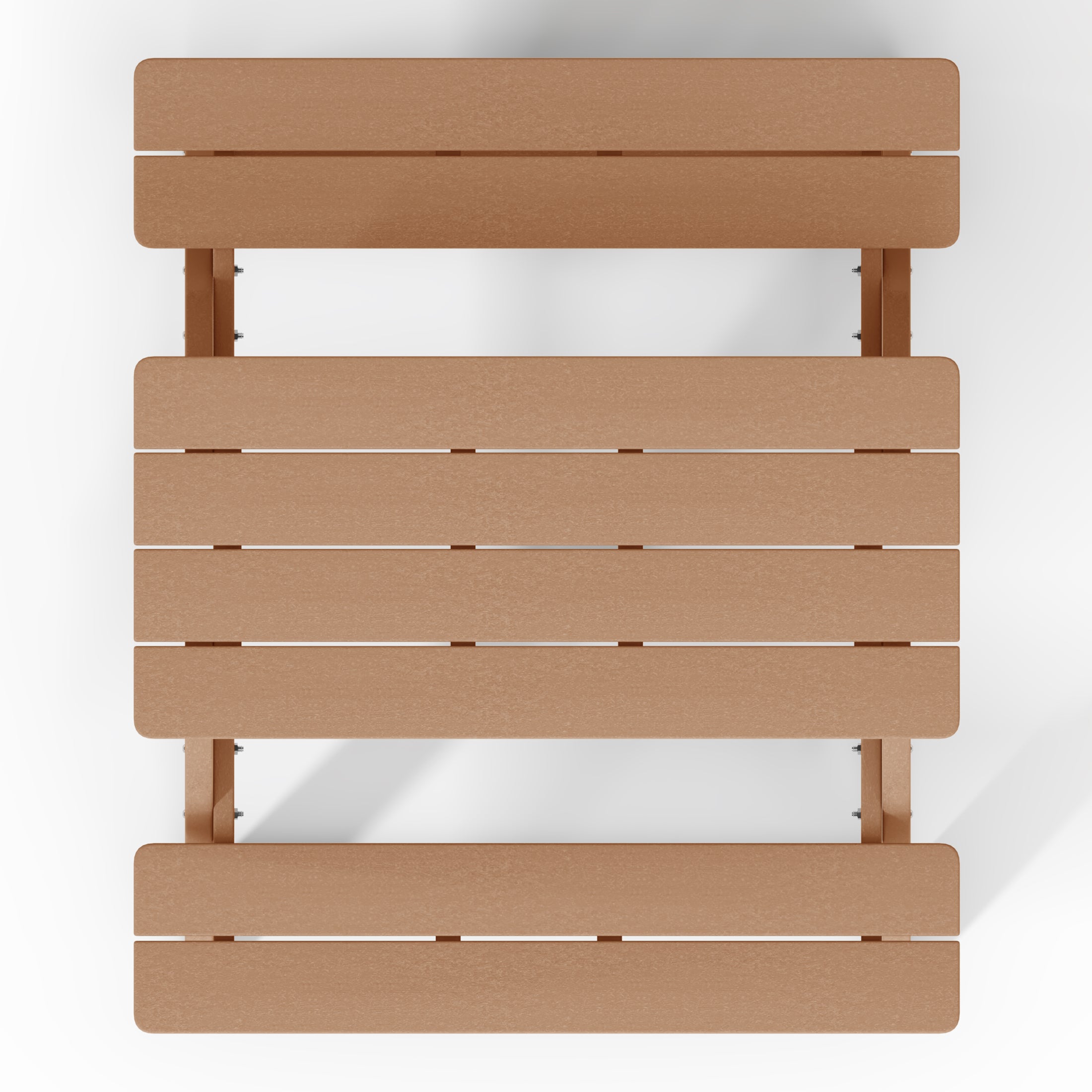 Malibu Outdoor Patio Kids HDPE Plastic Picnic Bench Table