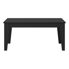 Malibu Low Outdoor HDPE Patio Rectangle Coffee Table