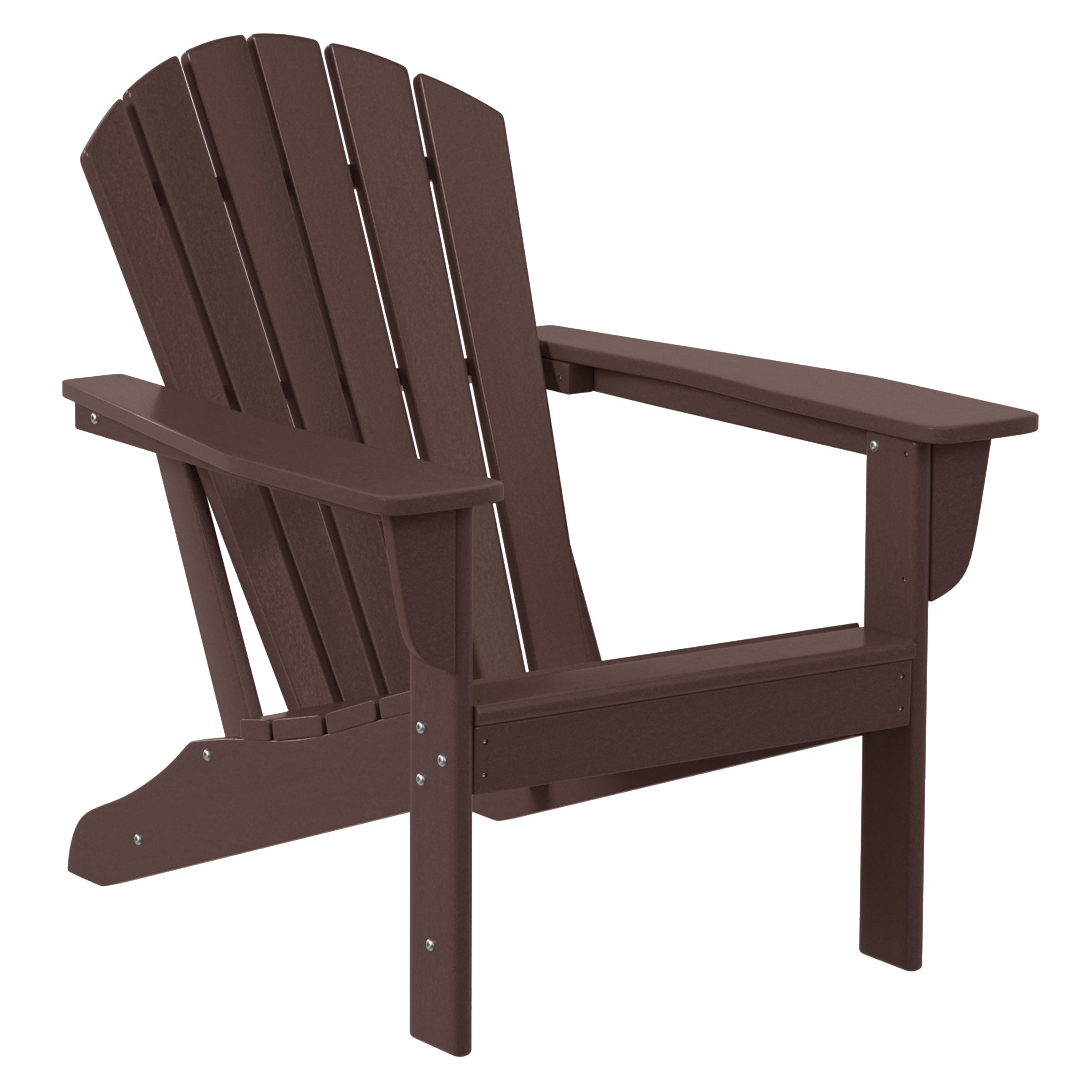 Dylan Outdoor Adirondack Chair With Ottoman And Side Table 5-Piece Set