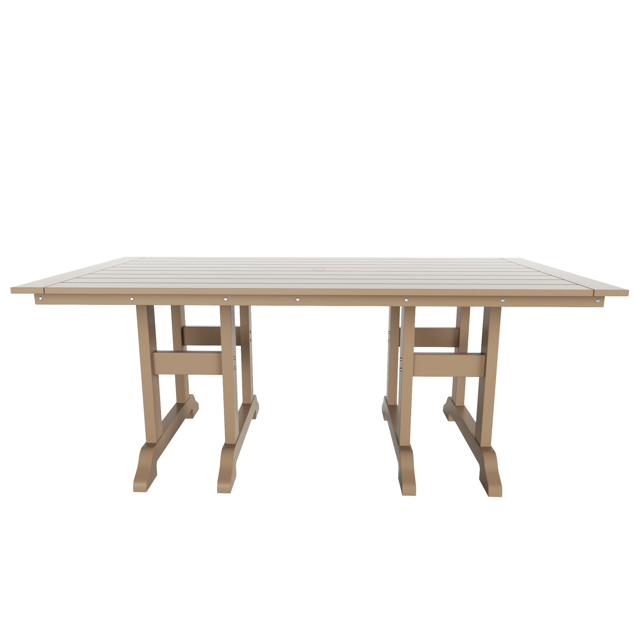 Ashore 6 Piece Outdoor Patio Dining Table and Armchair Dining Bench Set