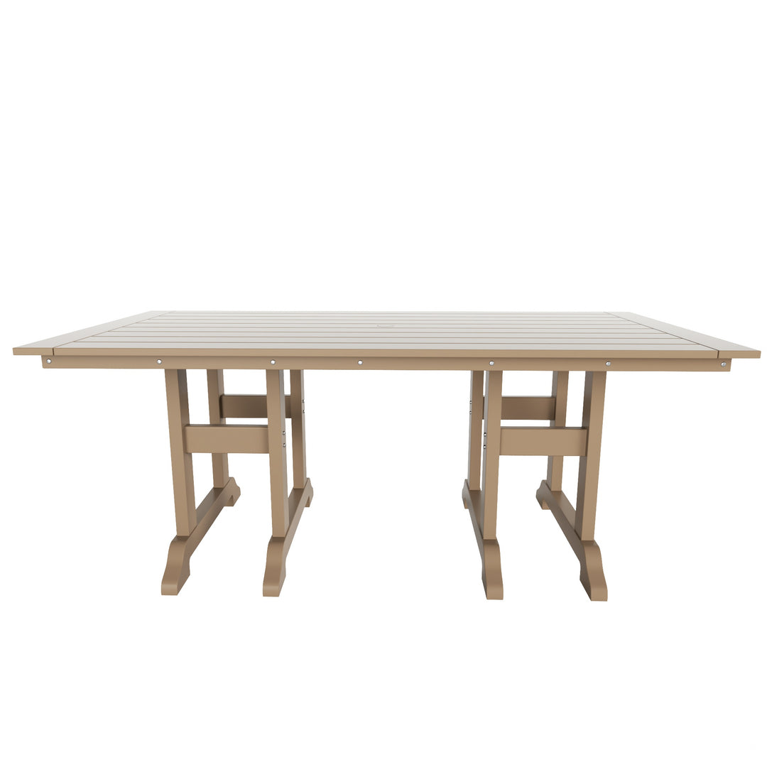 Malibu 71" Outdoor Patio Dining Table