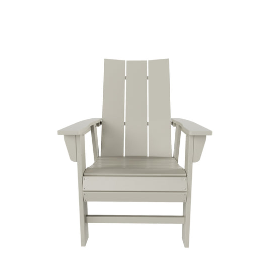 Ashore Outdoor Patio Modern Adirondack Dining Chair