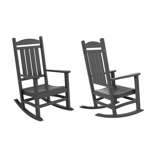 Malibu 2-Piece set Outdoor / Patio rocking chairs ( 2 seater )