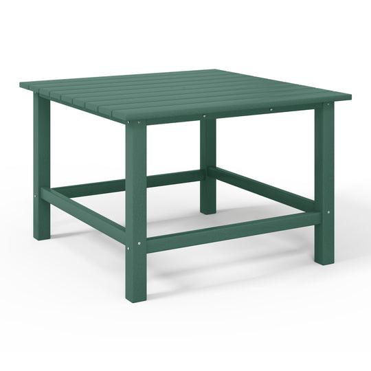Malibu Kids Outdoor Patio Furniture HDPE Square Dining Table