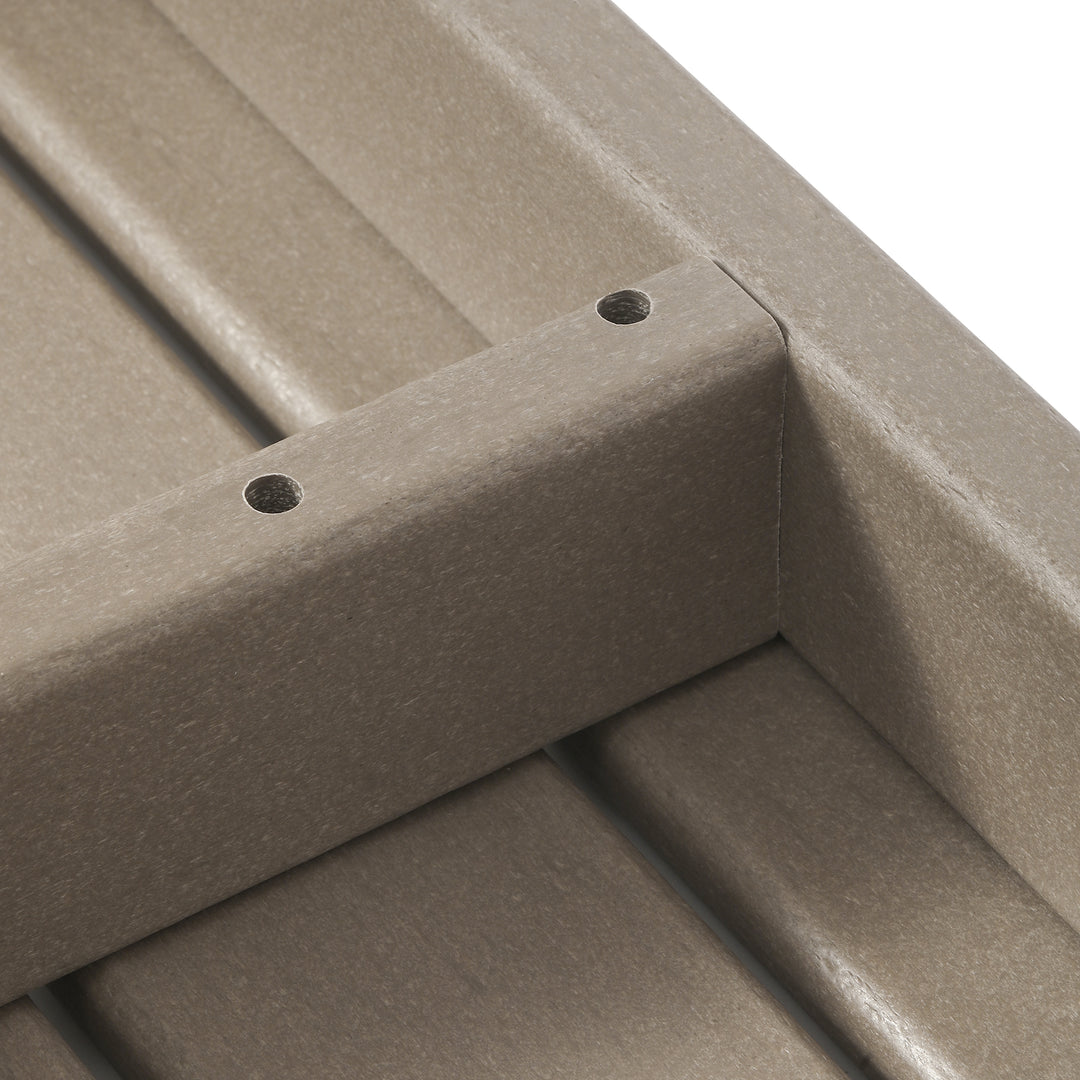 Malibu 35" length outdoor Coffee table for Adirondack chair