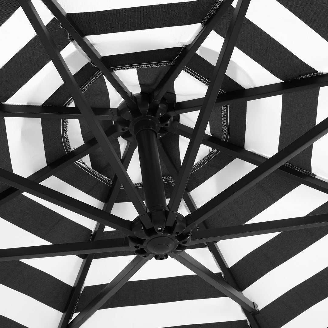 Julia 10 ft. Outdoor / Patio Cantilever Hanging Umbrella