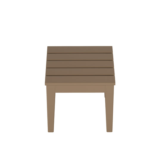 Ashore Outdoor Patio Modern Adirondack Side Table