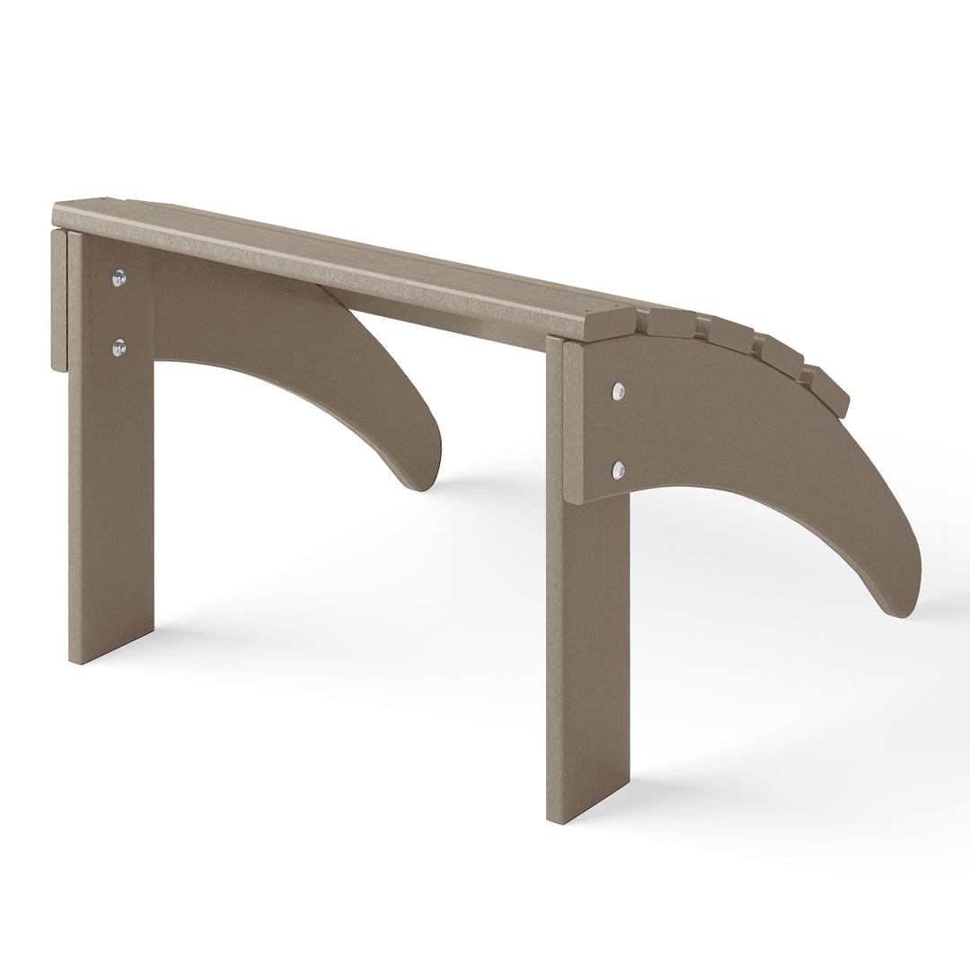 Malibu Outdoor folding ottoman for Adirondack chair