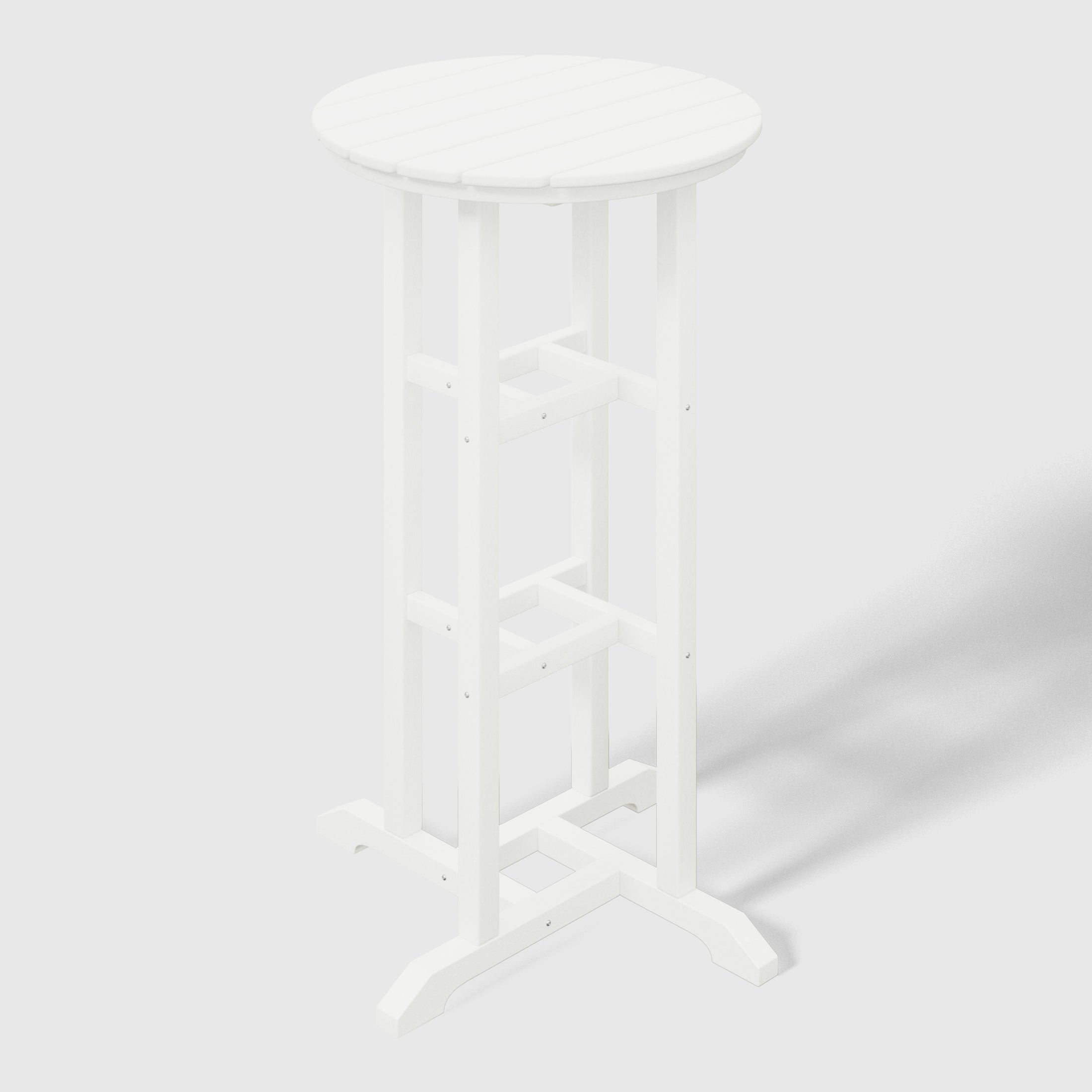 Malibu Outdoor Patio Bar Height Table and Bar Stool 3-Piece Dining Set