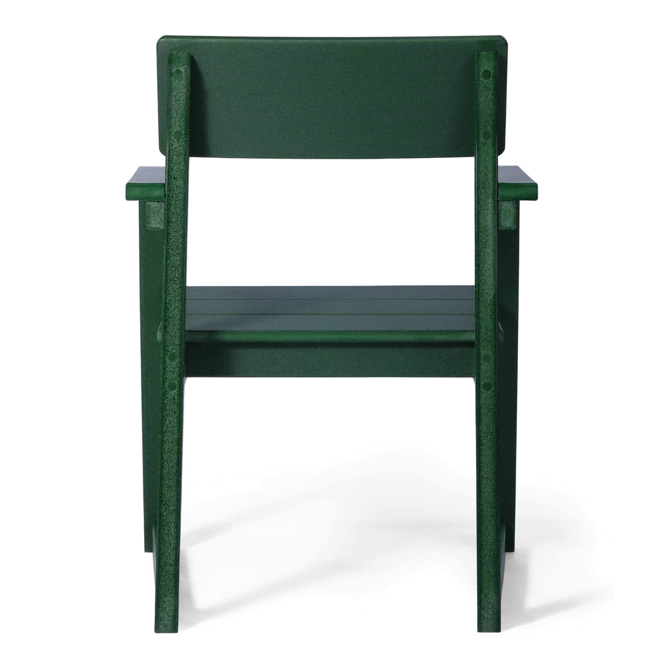 Paloma Modern HDPE Outdoor Patio Dining Arm Chairs (Set of 2)