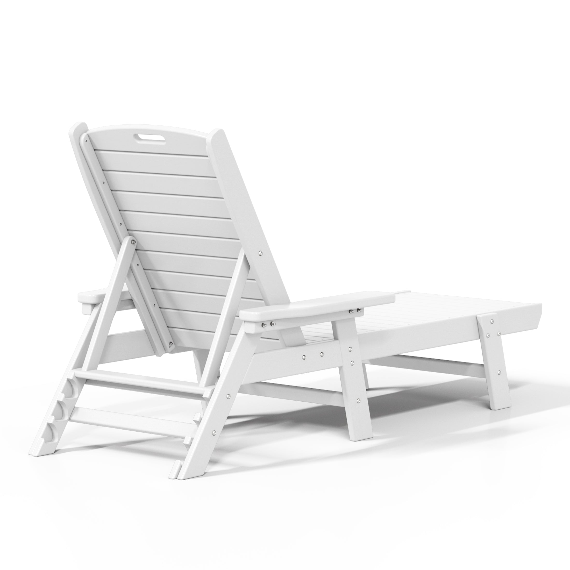 Malibu Poly Reclining Chaise Lounge (Set Of 2)
