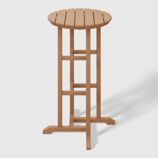 Malibu Outdoor Patio Bar Height Table and Bar Stool 4-Piece Dining Set