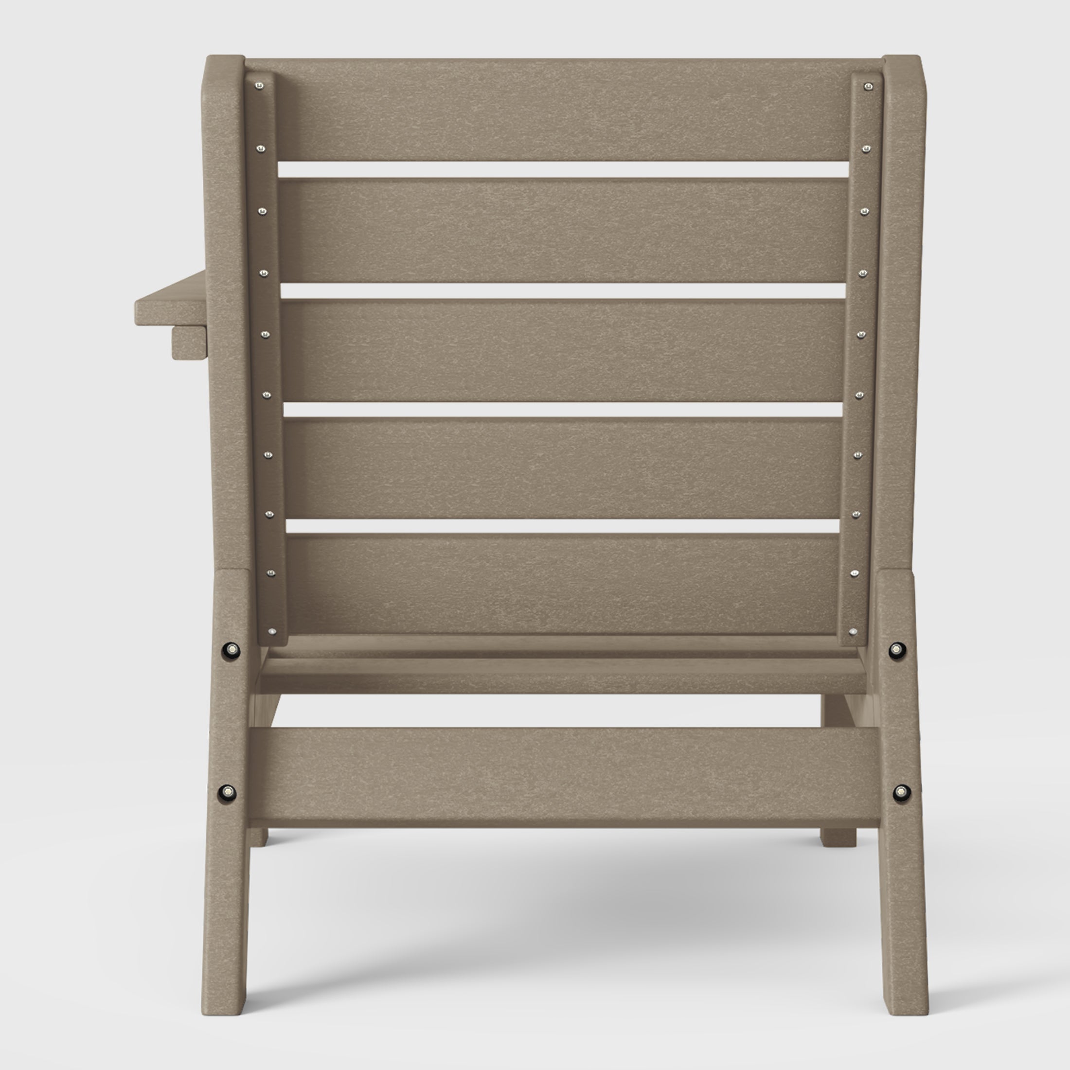 Avalon Outdoor Patio HDPE Right Arm Facing Deep Seating Corner Chair