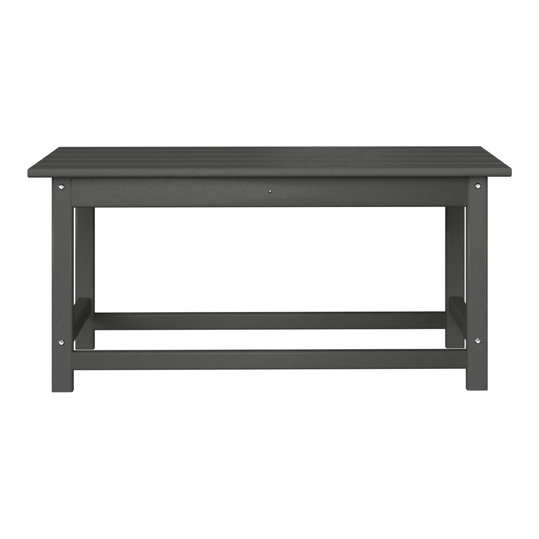 Malibu 35" length outdoor Coffee table for Adirondack chair