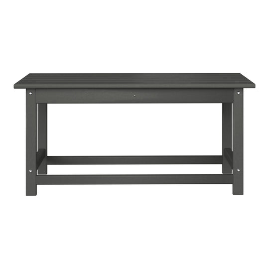 Malibu 35" length outdoor Coffee table for Adirondack chair