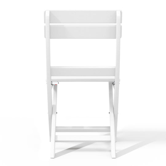 Malibu HDPE Outdoor Patio Modern Folding Dining Chair