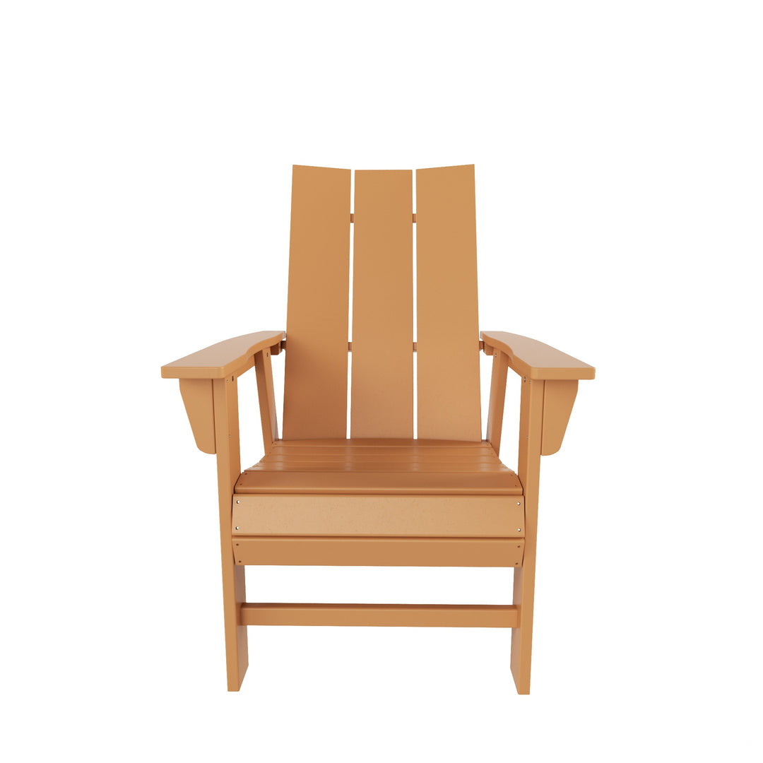 Ashore Outdoor Patio Modern Adirondack Dining Chair