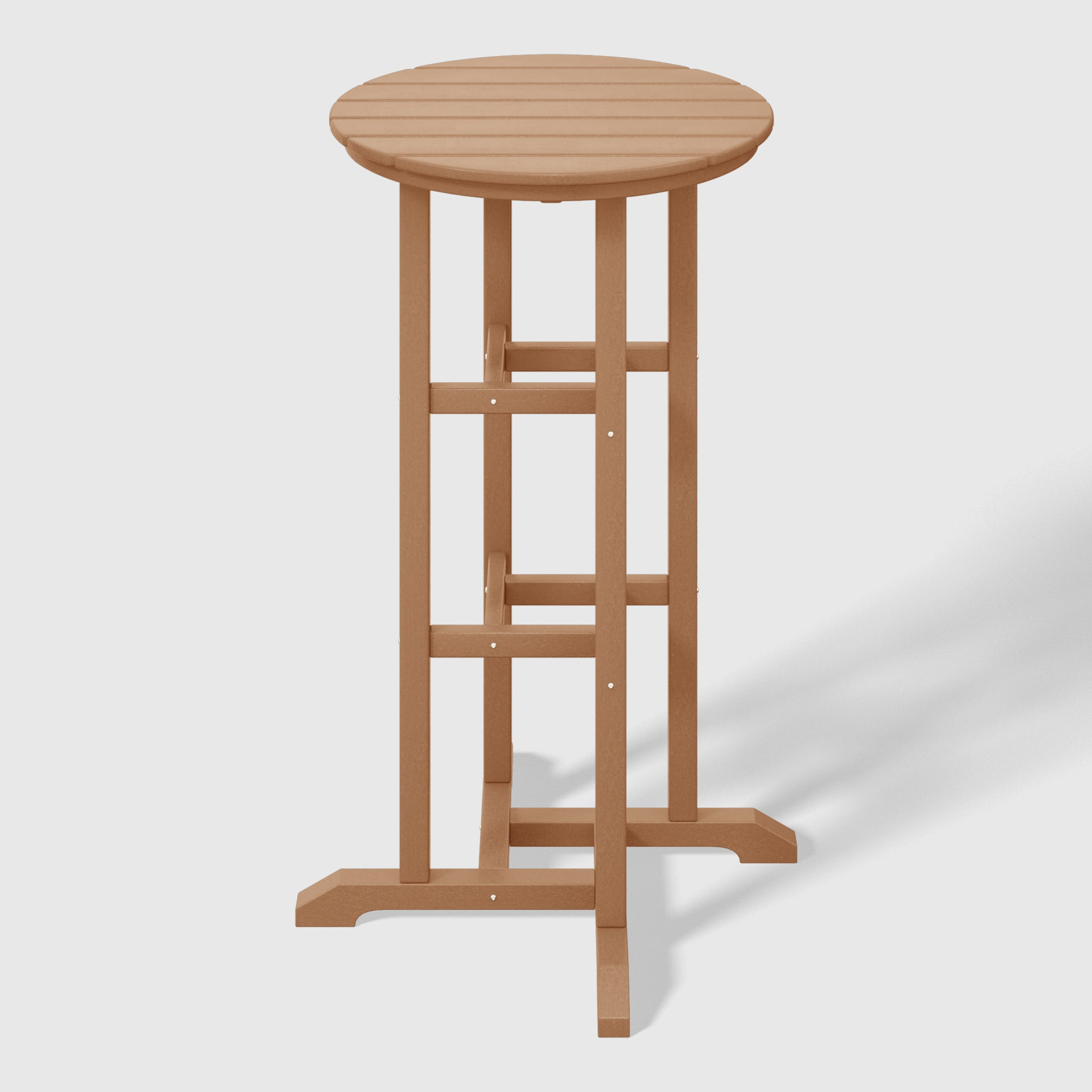 Malibu Outdoor Patio Bar Height Table and Bar Stool 3-Piece Dining Set