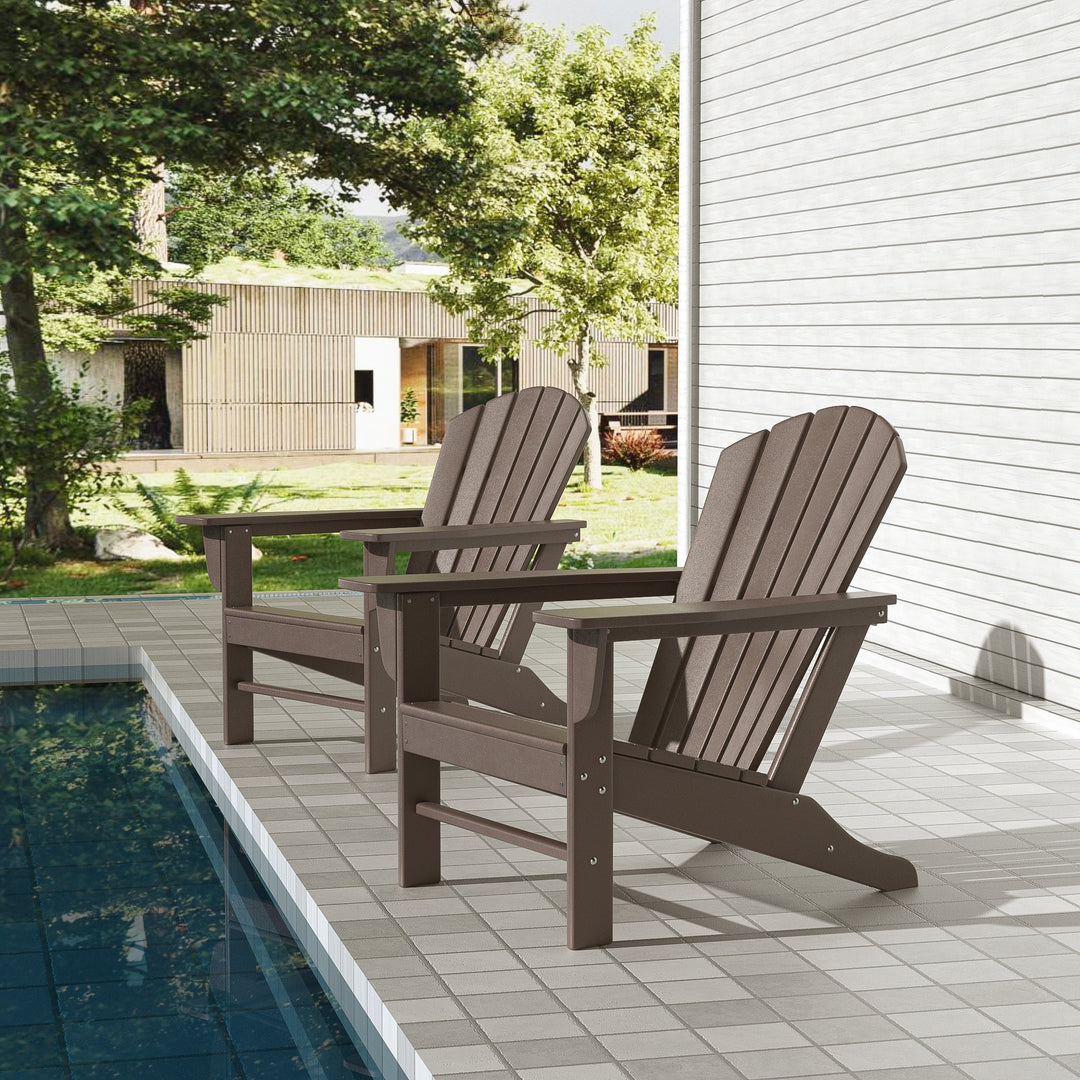 Dylan Outdoor Adirondack Chair (Set of 2)