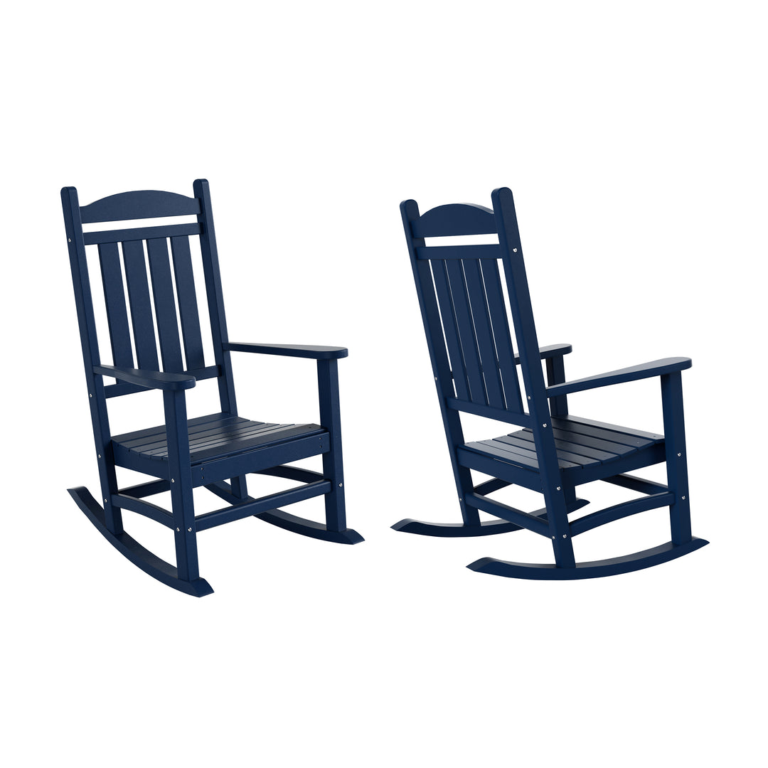 Malibu 2-Piece set Outdoor / Patio rocking chairs ( 2 seater )
