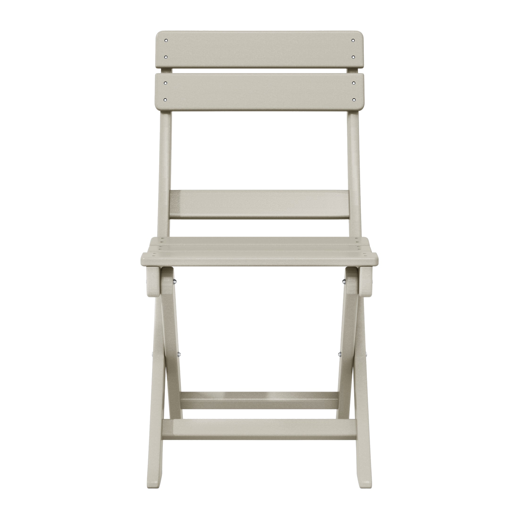 Malibu HDPE Outdoor Patio Modern Folding Dining Chair