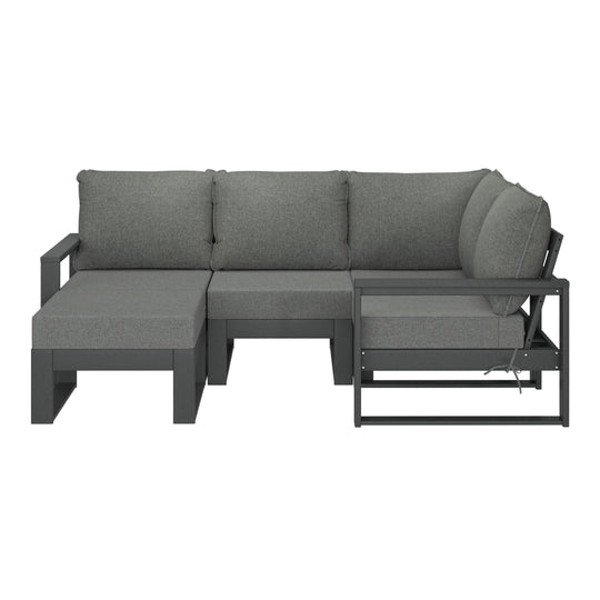 Montara 5-piece Outdoor Sectional Modular Patio Furniture Sofa Set