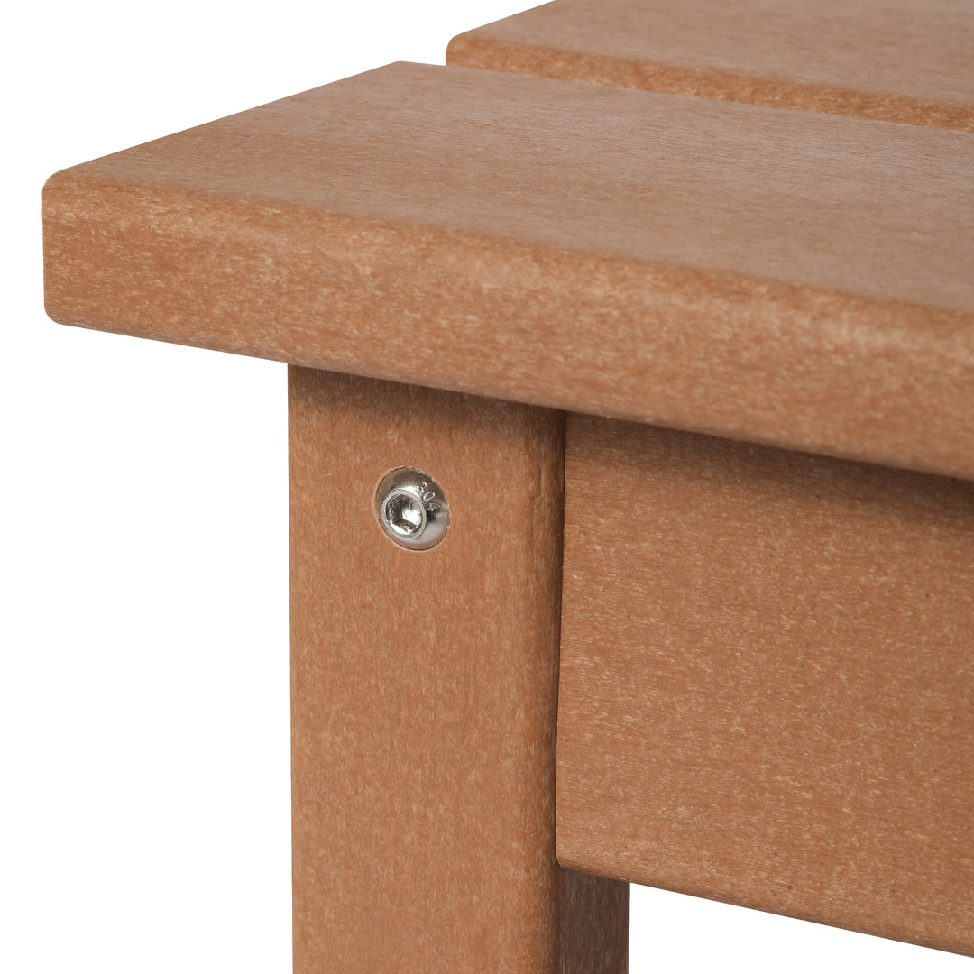 Malibu 35" length outdoor Coffee table for Adirondack chair