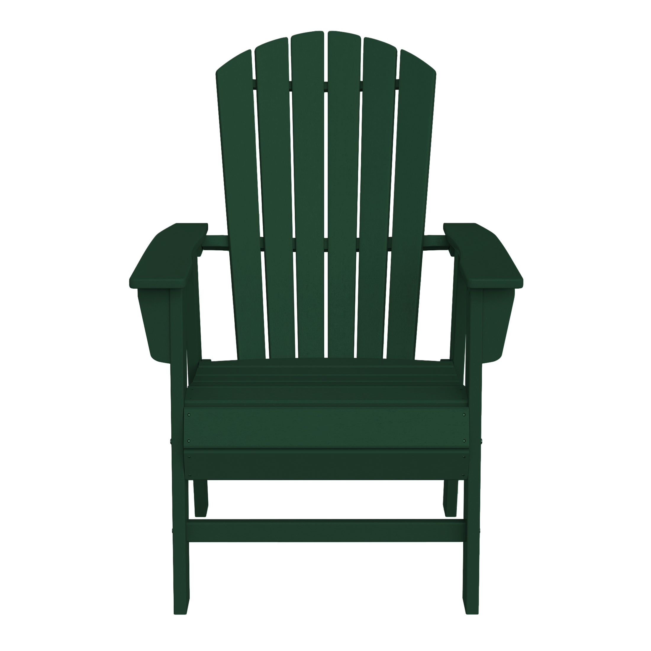 Dylan Outdoor Patio Shell-back Adirondack Dining Chair Weather Resistant