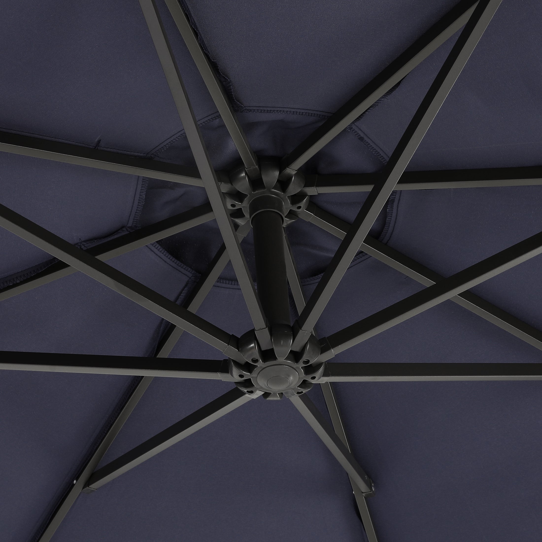 Julia 10 ft. Outdoor / Patio Cantilever Hanging Umbrella