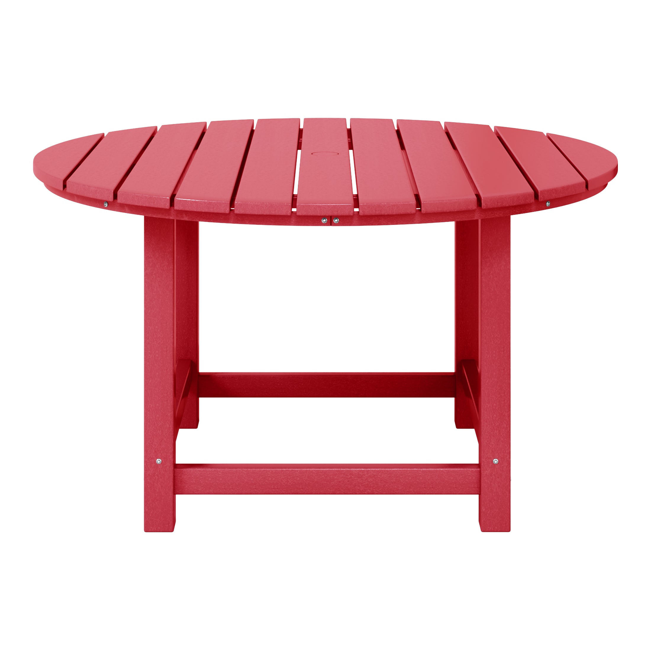 Malibu Kids Outdoor Patio Furniture HDPE 38" Wide Round Dining Table