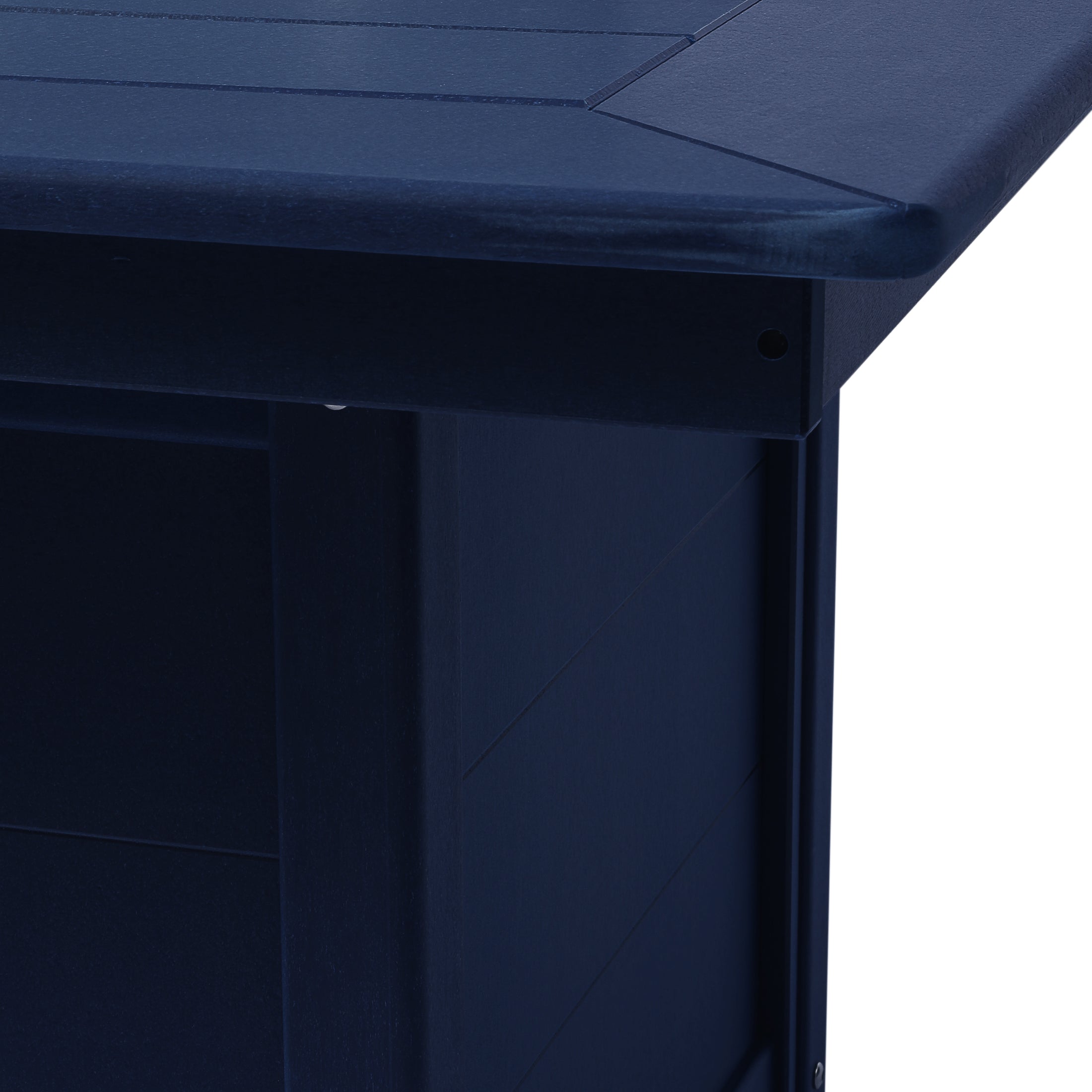 Helios 46" Modern Outdoor Patio Gas Propane Rectangle Fire Pit Table