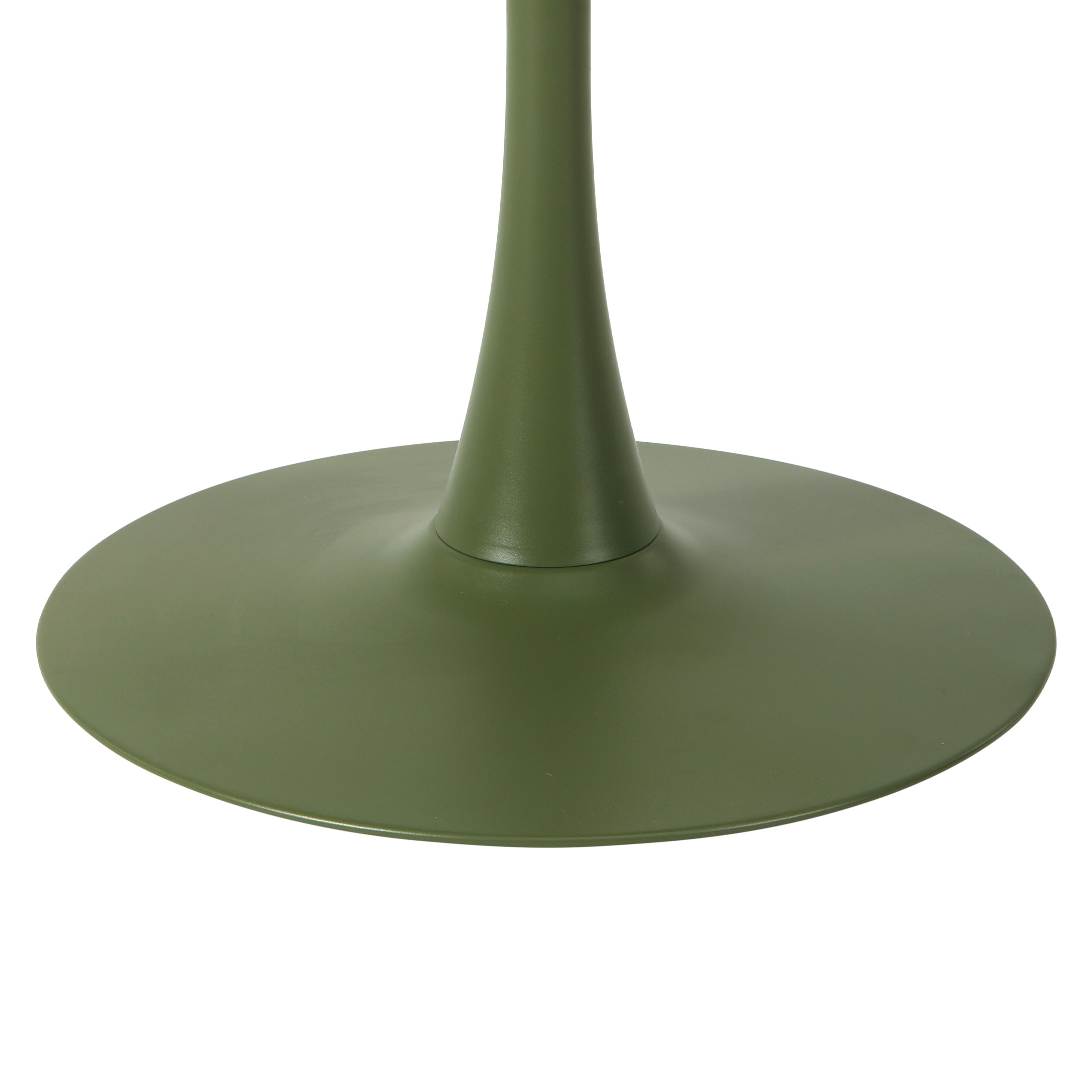 Playa 31.5" Round Outdoor Indoor Metal Cocktail Dining Table
