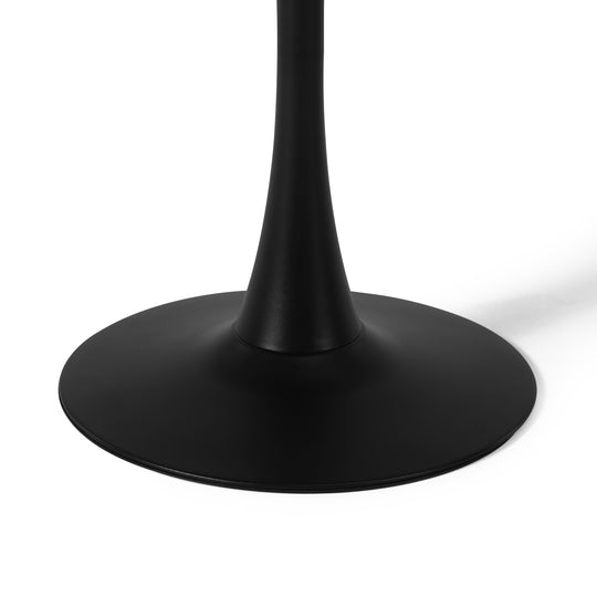 Playa 23.5" Round Outdoor Indoor Metal Cocktail Dining Table